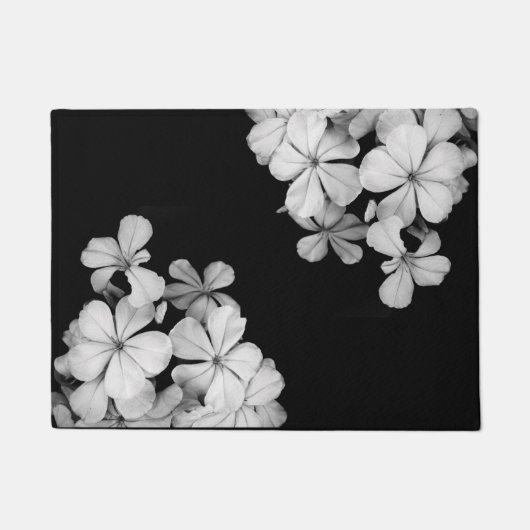 b&w postcard ドアマット (正面)