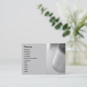 B&W/Sewingの名刺の糸 名刺 (スタンド正面)