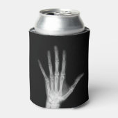 B&W X線アームのスケルトンボーン 缶クーラー (缶正面)