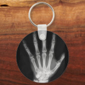 B&W X線スケルトンハンド キーホルダー (正面)