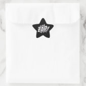 B&Wzappower 星シール (バッグ)