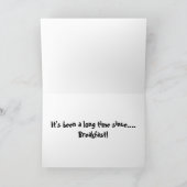 BAの恋しく思You Croc Card カード (内部)