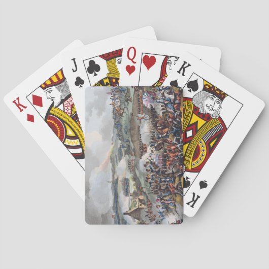 Baの行為のイギリス陸軍の中心 トランプ (裏面)