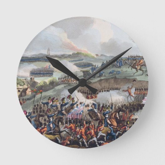 Baの行為のイギリス陸軍の中心 ラウンド壁時計 (正面)