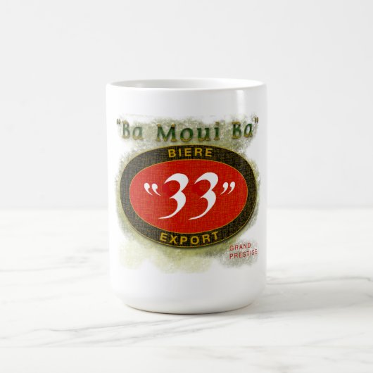 BaのMouiのBaビール コーヒーマグカップ (中央)