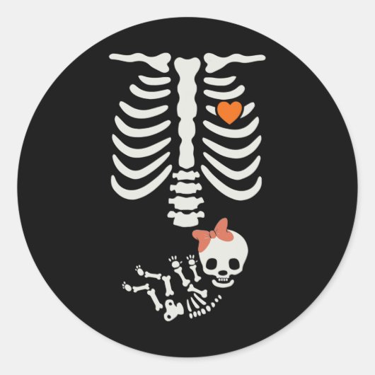 Ba3ハロウィーンの衣装 ラウンドシール (正面)