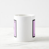 Ba – バルセロナ化学素おもしろい子シンボルティー コーヒーマグカップ (中央)