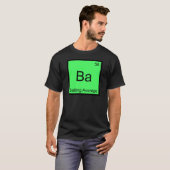 Ba - 打率 化学元素記号Tシャツ Tシャツ (正面フル)
