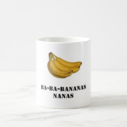 Ba BaバナナのNanasのマグ コーヒーマグカップ (中央)