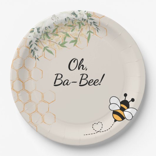 Ba-Bee  ペーパープレート (正面)