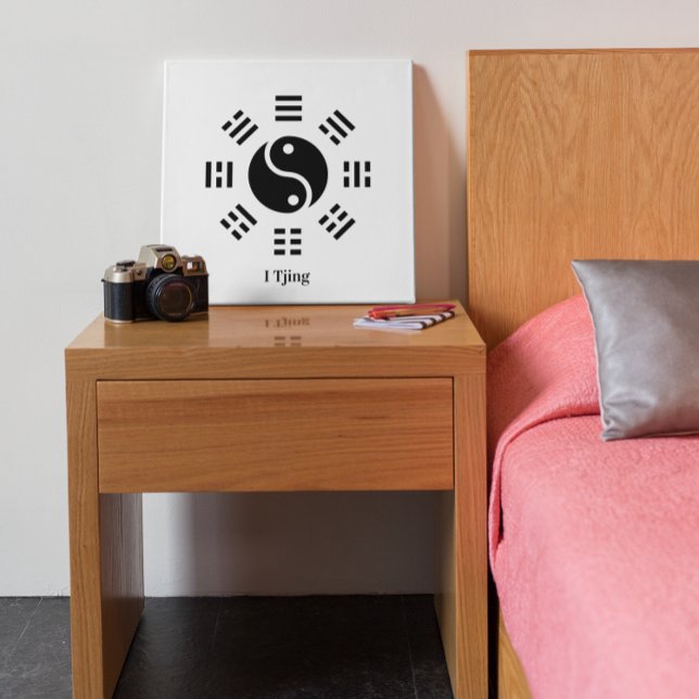 Ba Gua、8つのトリグラム、陰陽カスタマイズ メタルプリント (クリエイターアップロード済み)