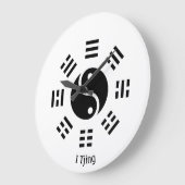 Ba Gua、8つのトリグラム、陰陽カスタマイズ ラージ壁時計 (傾斜)