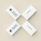 Ba Gua、8つのトリグラム、陰陽カスタマイズ 名刺