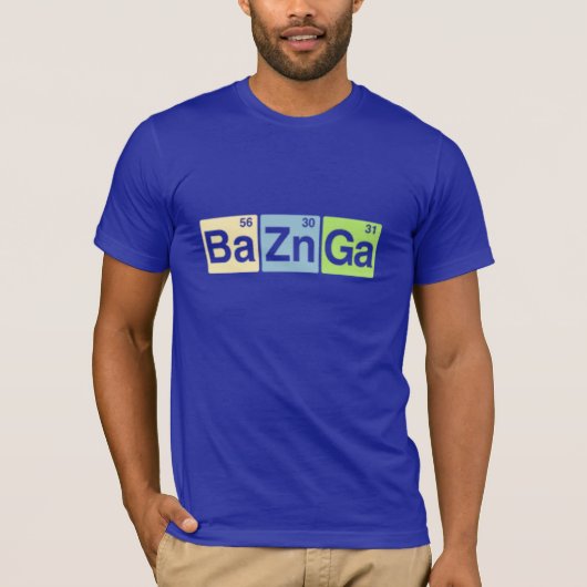 Ba Zn Ga Tシャツ (正面)