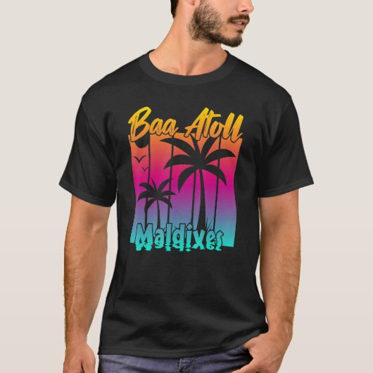 Baa Atoll Maldives Tシャツ (正面)