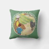 baa baa 黒ひつじの誕生日パーティーコレクション クッション (裏面)