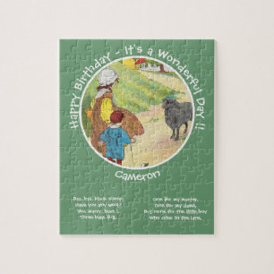 Baa, Baa, Black Sheep Birthday Party Collection ジグソーパズル