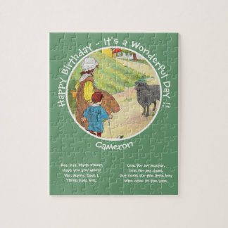 Baa, Baa, Black Sheep Birthday Party Collection ジグソーパズル