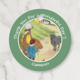 Baa, Baa, Black Sheep Birthday Party Collection フェイバータグ