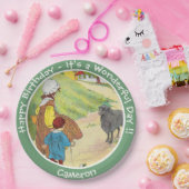 Baa, Baa, Black Sheep Birthday Party Collection ペーパープレート (パーティー)