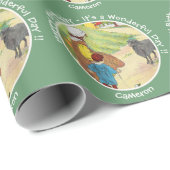 Baa, Baa, Black Sheep Birthday Party Collection ラッピングペーパー (ロールコーナー)