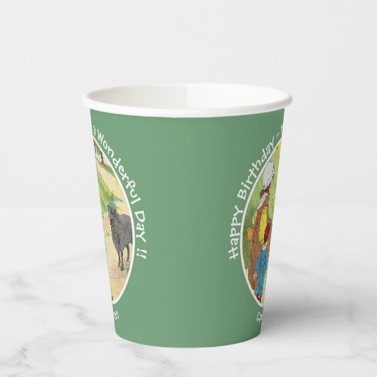 Baa, Baa, Black Sheep Birthday Party Collection 紙コップ (左)