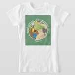 Baa, Baa, Black Sheep Birthday Party Collection Tシャツ<br><div class="desc">子供部屋イラストレーションはBlanche Fisher Wright実在の「マザーグース」より（1916年）。著作権侵害のパブリックドメインイメージ。これは非常に高解像度の画像から作られ、オリジナルソースを直接型枠してスキャンされ、したがって利用可能な最高品質を提供する。バ、バ、黒い羊、ウールはあるか？Yes、結婚、私がいっぱい、3人のバッグ、私の主人が1人、私の娘が1人、しかし小道で泣く小さな少年が1人。詳細については、OldBookArt.comを参照するか、Zazzleのカテゴリ全体を参照する。</div>