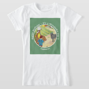 Baa, Baa, Black Sheep Birthday Party Collection Tシャツ