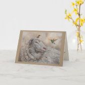 Baa Humバグカード カード (黄色い花)