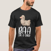 Baa I'm A Sheep Costume Tシャツ (正面)