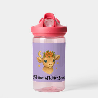 BAA-lieve Girls' Pink Camelback Water Bottle ウォーターボトル