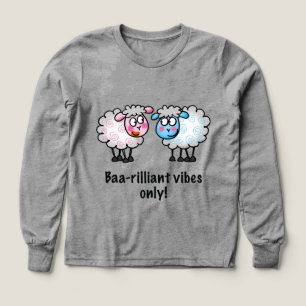 Baa-rilliant - かわいいカートゥーン 羊のペア