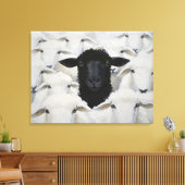 Baa-tle of Individuality キャンバスプリント (インサイチュ (リビング))