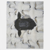 Baa-tle of Individuality フリースブランケット (正面)