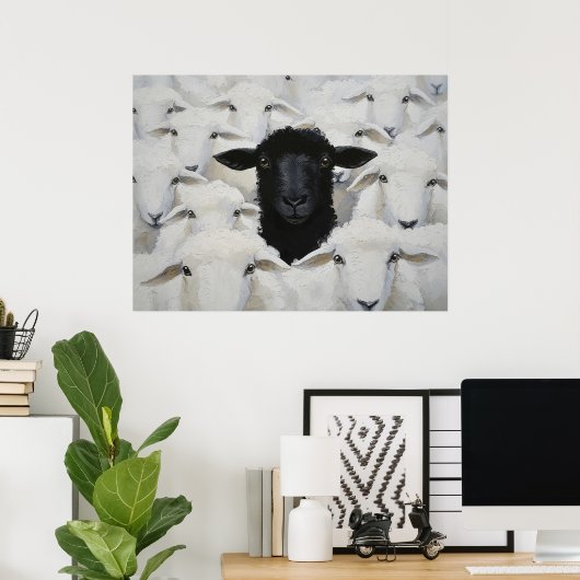 Baa-tle of Individuality ポスター (ホームオフィス)