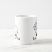 Baaaはいいえ意味しません! コーヒーマグカップ (中央)
