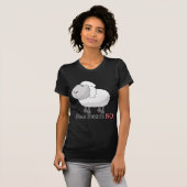 Baaaはいいえ意味しません! Tシャツ (正面フル)