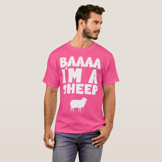 Baaaa Iは羊だ Tシャツ (正面フル)