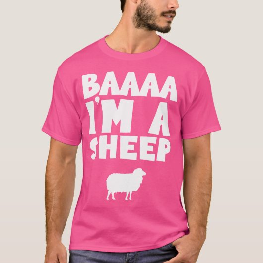 Baaaa Iは羊だ Tシャツ (正面)