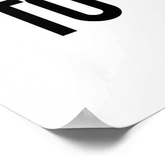 Baaaad To The Bone Funny Black Sheep Pun ポスター (角)