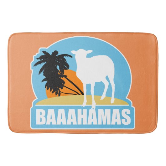Baaahamasのビーチ バスマット (正面)