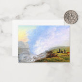 Baagoe - Wanderers Picnking near Uxahver Iceland ノートカード (正面/裏面インサイチュ)