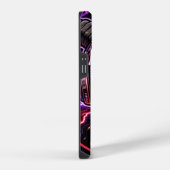 BAAL ライブストリーム スマホケース - ネオンスカル スナップケース iPhoneケース (右側面)