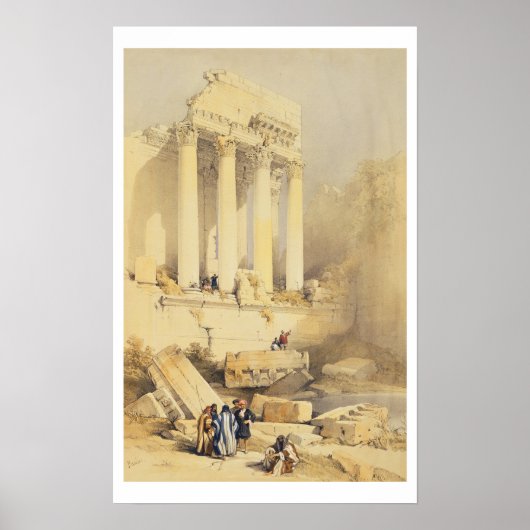 Baalbec、プレート79、「聖地」第2巻から ポスター (正面)