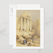 Baalbec、プレート79、「聖地」第2巻から ポストカード (正面/裏面)