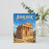 Baalbek Ruins Lebanon ポストカード (スタンド正面)