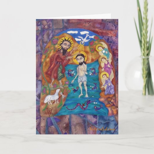 BAAPTISM IN BILBAO - – 折り畳みホリデーカード シーズンカード (正面)