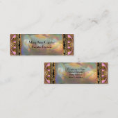 Baarnetscueのエレガントで細いプロフェッショナル スキニー名刺 (正面/裏面)