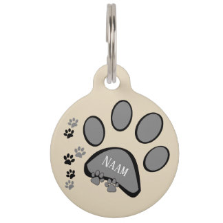 Baasje kwijt ペット ネームタグ