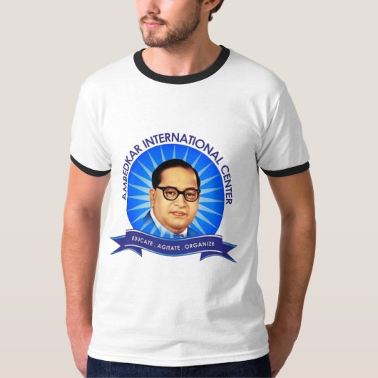 Baba Bheem Rao Ambedkar:平等を提唱 Tシャツ (正面)